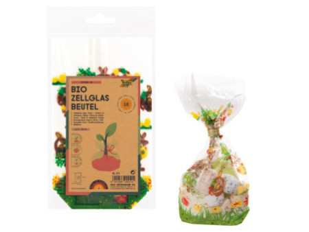 folia Sachet en cellophane avec impressions de Pâques