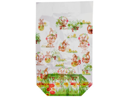 folia Sachet en cellophane avec impressions de Pâques