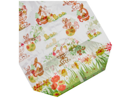 folia Sachet en cellophane avec impressions de Pâques