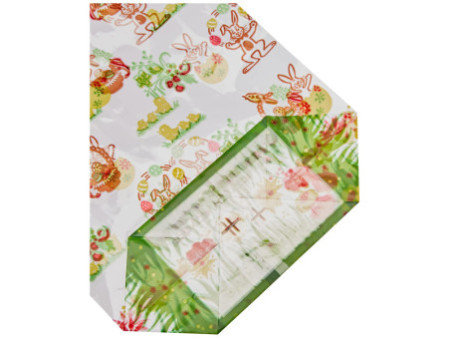 folia Sachet en cellophane avec impressions de Pâques