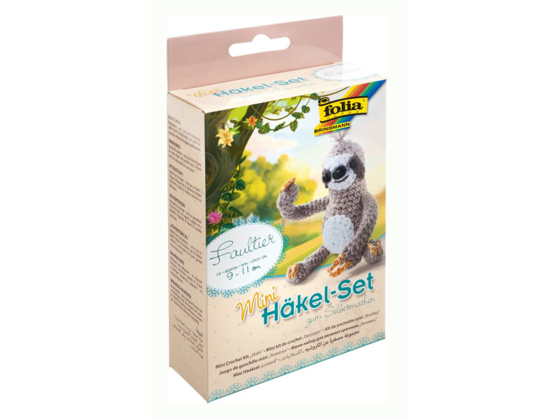 folia Mini kit de crochet 'paresseux'