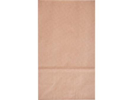 folia Sac en papier à fond plat, 120 x 60 x 210 mm, nature