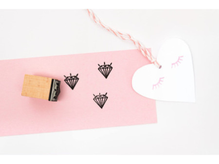 folia Set de tampons en bois 'Unicorn', en bois, 12 pièces