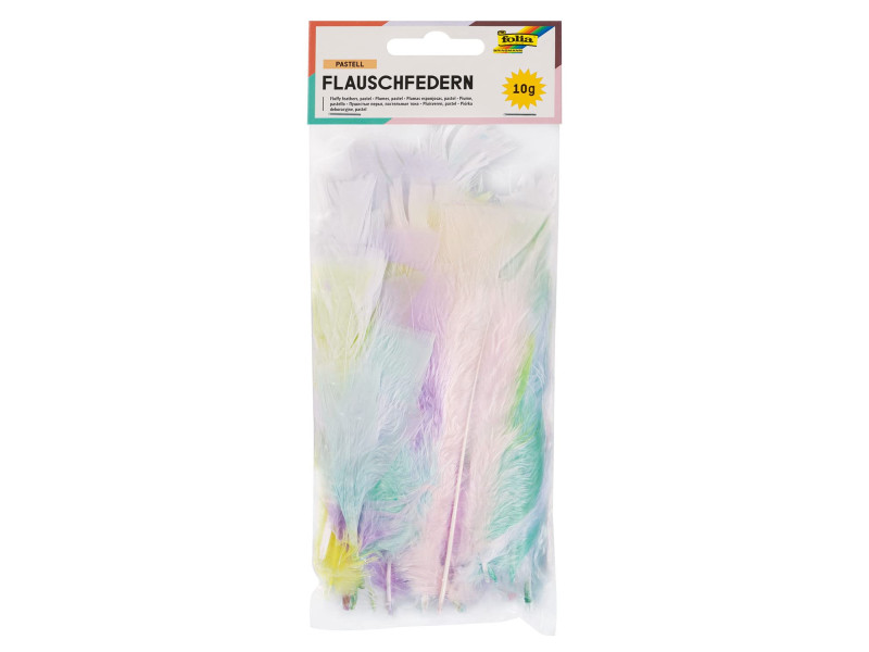 folia Plumes soyeuses, 10 g, couleurs pastel