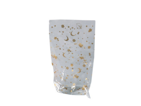 folia Sachet en cellophane pour Noël, 145 x 235 mm