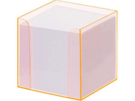 folia Bloc cube avec boîtier 'Luxbox' rose, équipé