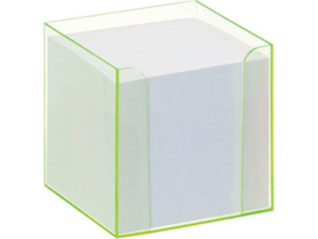 folia Bloc cube avec boîtier 'Luxbox' vert, équipé