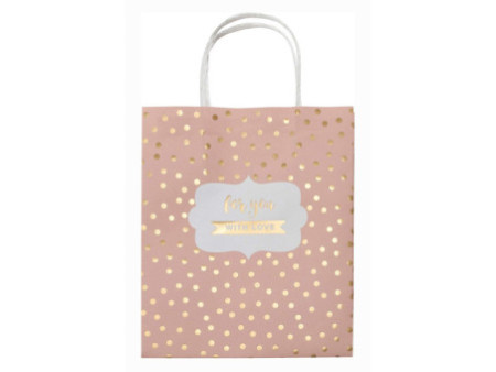 folia Sacs en papier HOTFOIL,papier kraft, 120 x 55 x 150 mm
