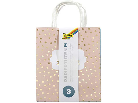 folia Sacs en papier HOTFOIL,papier kraft, 120 x 55 x 150 mm