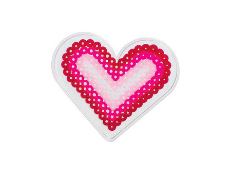 folia Set de perles à repasser LOVE - coeur