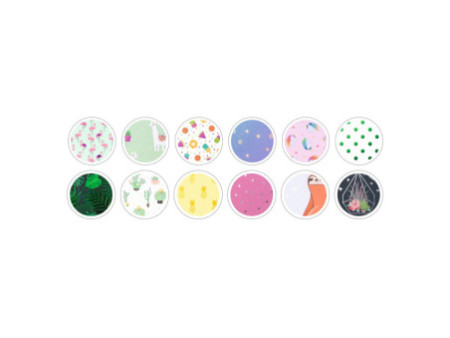 folia Bloc de papier design 'Hotfoil II', A4, 165 g/m2