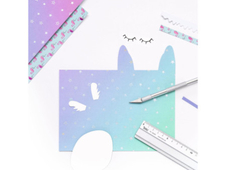 folia Bloc de papier design 'Hotfoil II', A4, 165 g/m2