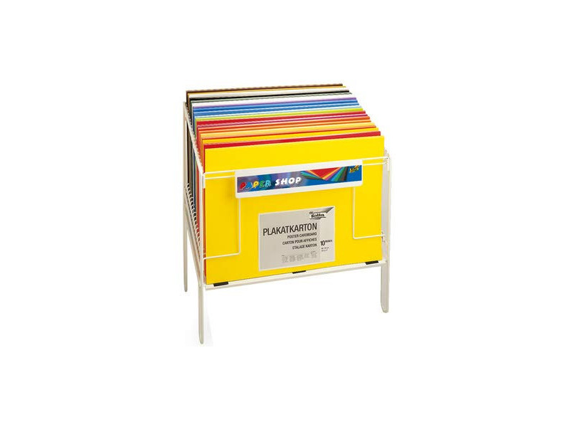 folia Présentoir pour papiers en métal, 20 compartiments