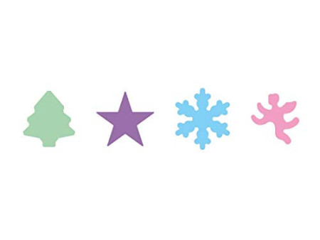 folia Kit de mini-perforateurs 'motifs de Noel', assorti