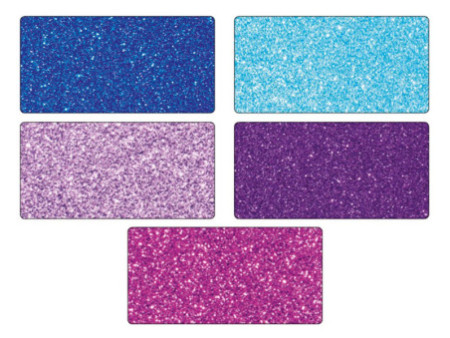 folia Carton à paillettes 'Ice', 240 x 340 mm, 300 g/m2