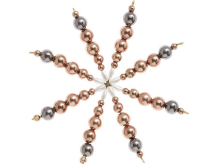 folia Kit d'étoiles en perles, 340 pièces, cuivre