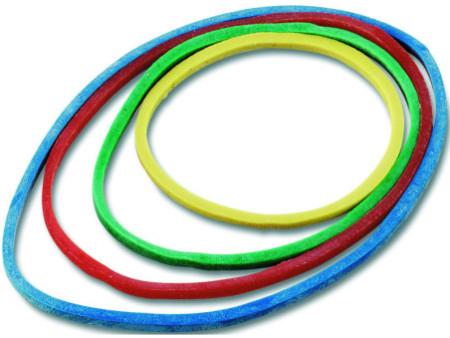 Maped Bracelets caoutchouc en carton, 50 g, assorti