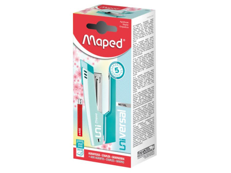 Maped Agrafeuse UNIVERSAL METAL PASTEL Half Strip 20/25