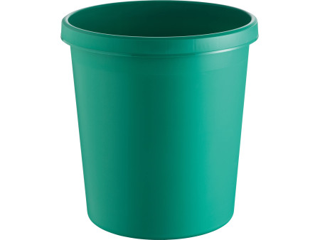 helit Corbeille à papier 'the german', 18 litres, PE, vert