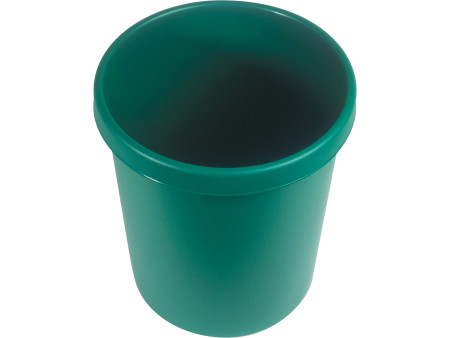 helit Corbeille à papier 'the german', 18 litres, PE, vert