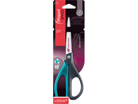 Maped Ciseaux décorés ESSENTIALS GREEN, ronds, 210 mm