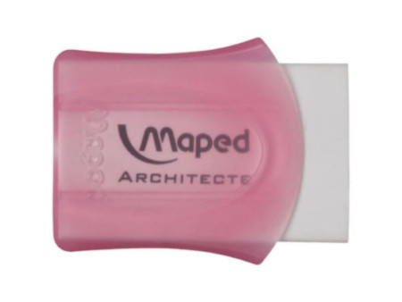 Maped Gomme en plastique Architecte, blanc