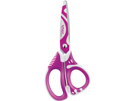 Maped Ciseaux Zenoa Fit, longueur: 130 mm, présentoir de 24