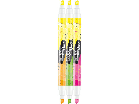 Maped Surligneur FLUO'PEPS PEN DUO, blister de 3