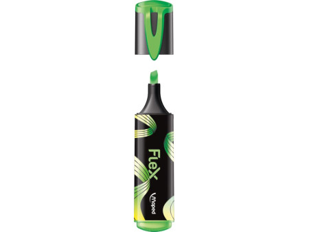 Maped Surligneur FLEX, pointe flexible, présentoir de 24