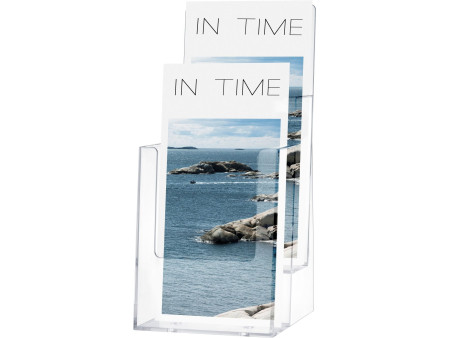helit Porte-brochures de table 'the helpdesk', transparent