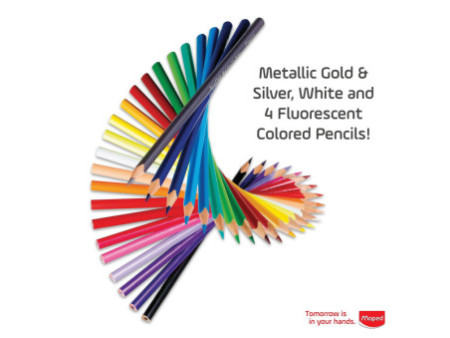 Maped Crayon de couleur COLOR'PEPS Star, étui carton de 48