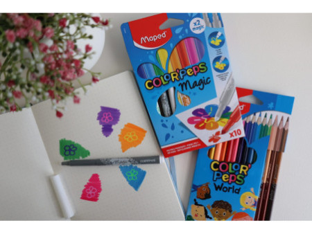 Maped Feutre COLOR'PEPS Magic, étui de 10 en carton