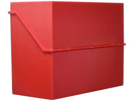 helit Petite boîte à fiches 'the index' A5 paysage, rouge