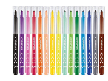 Maped Feutres COLOR'PEPS Long Life, en étui de 15 à zip