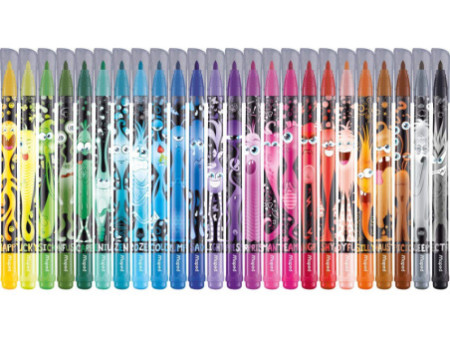 Maped Feutre COLOR'PEPS MONSTER, étui carton de 24