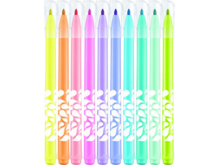 Maped Feutre COLOR'PEPS Pastel, étui carton de 10