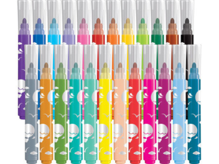 Maped my first Feutre COLOR'PEPS JUMBO, étui en carton de 24