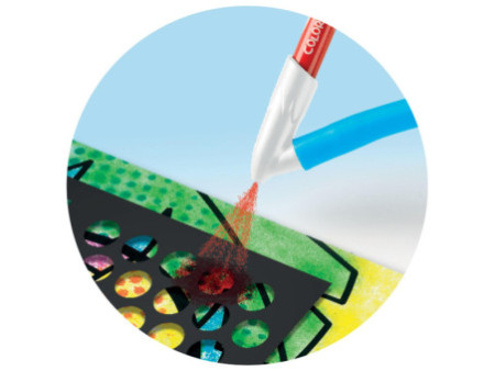 Maped Kit feutre aérographe BLOW PEN 'Pop'Art', 15 pièces