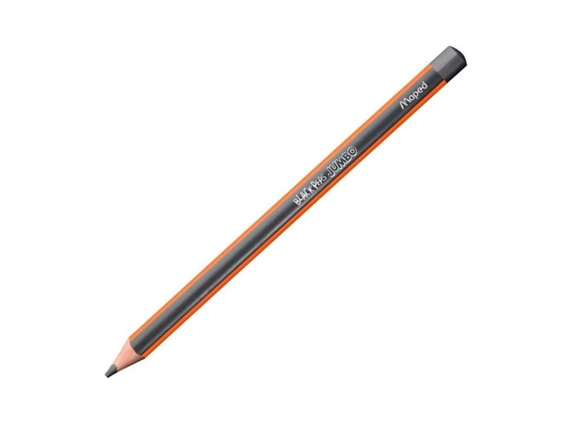 Maped Crayon de papier BLACK'PEPS JUMBO, degré de dureté: HB