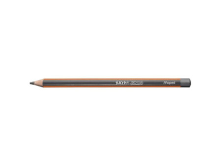 Maped Crayon de papier BLACK'PEPS JUMBO, degré de dureté: HB