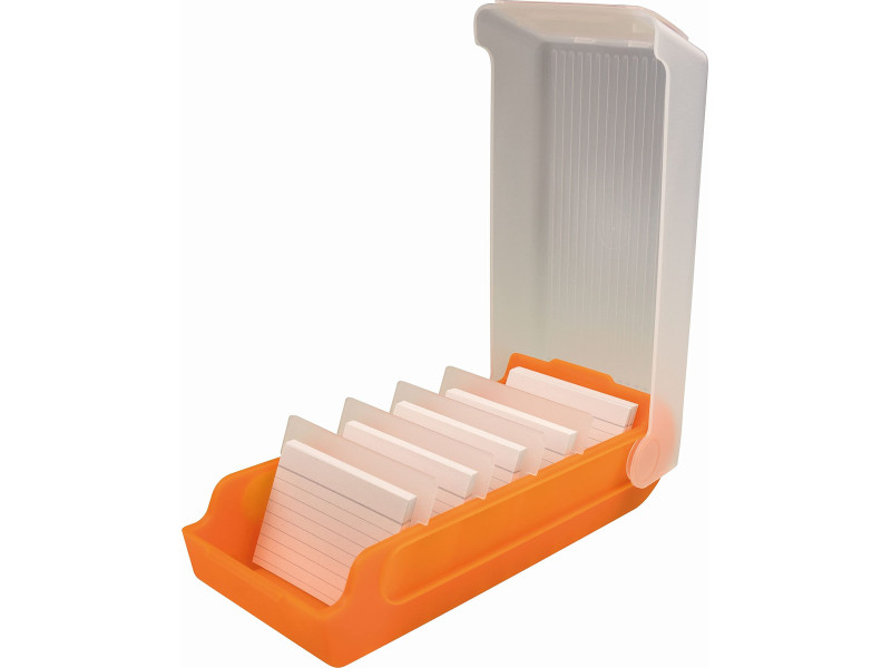 helit Boîte à fiches éducatives 'the beebox' A8, orange