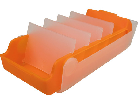 helit Boîte à fiches éducatives 'the beebox' A8, orange