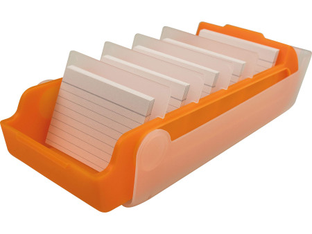 helit Boîte à fiches éducatives 'the beebox' A8, orange