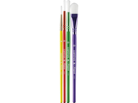 Maped Kit de pinceaux à poils synthétiques COLOR'PEPS