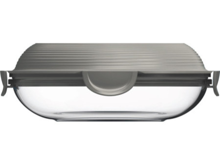 Maped PICNIK Assiette à déjeuner CONCEPT, en verre, gris