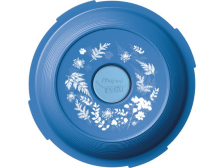 Maped PICNIK Assiette micro-ondes CONCEPT CYANTOTYPE, verre