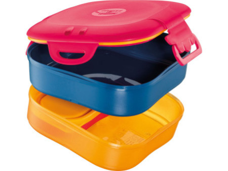 Maped PICNIK Boîte à déjeuner KIDS CONCEPT 3en1, 1,4 l, rose