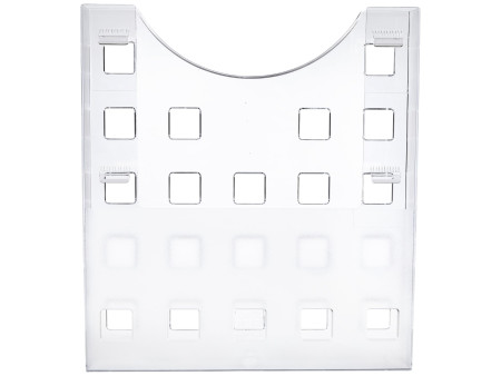 helit Porte-brochures mural 'the grid wall', transparent