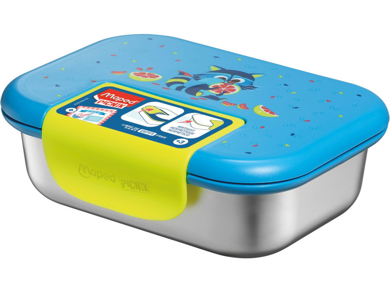 Maped PICNIK Boîte repas MINIZ Raton laveur, 0,9 litre