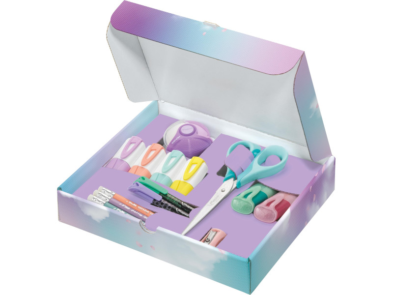 Maped Coffret d'écriture Pastel, 14 pièces
